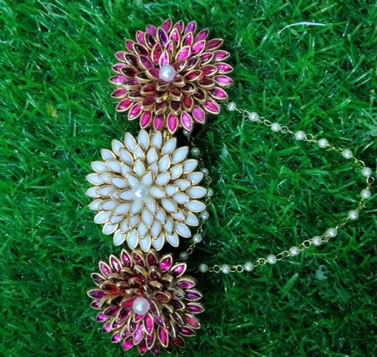Floral hair accessories